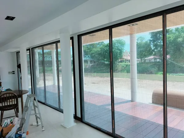 ผลงานการติดตั้งผ้าม่าน ฉากกั้นแอร์ สุมาลีผ้าม่าน - 30